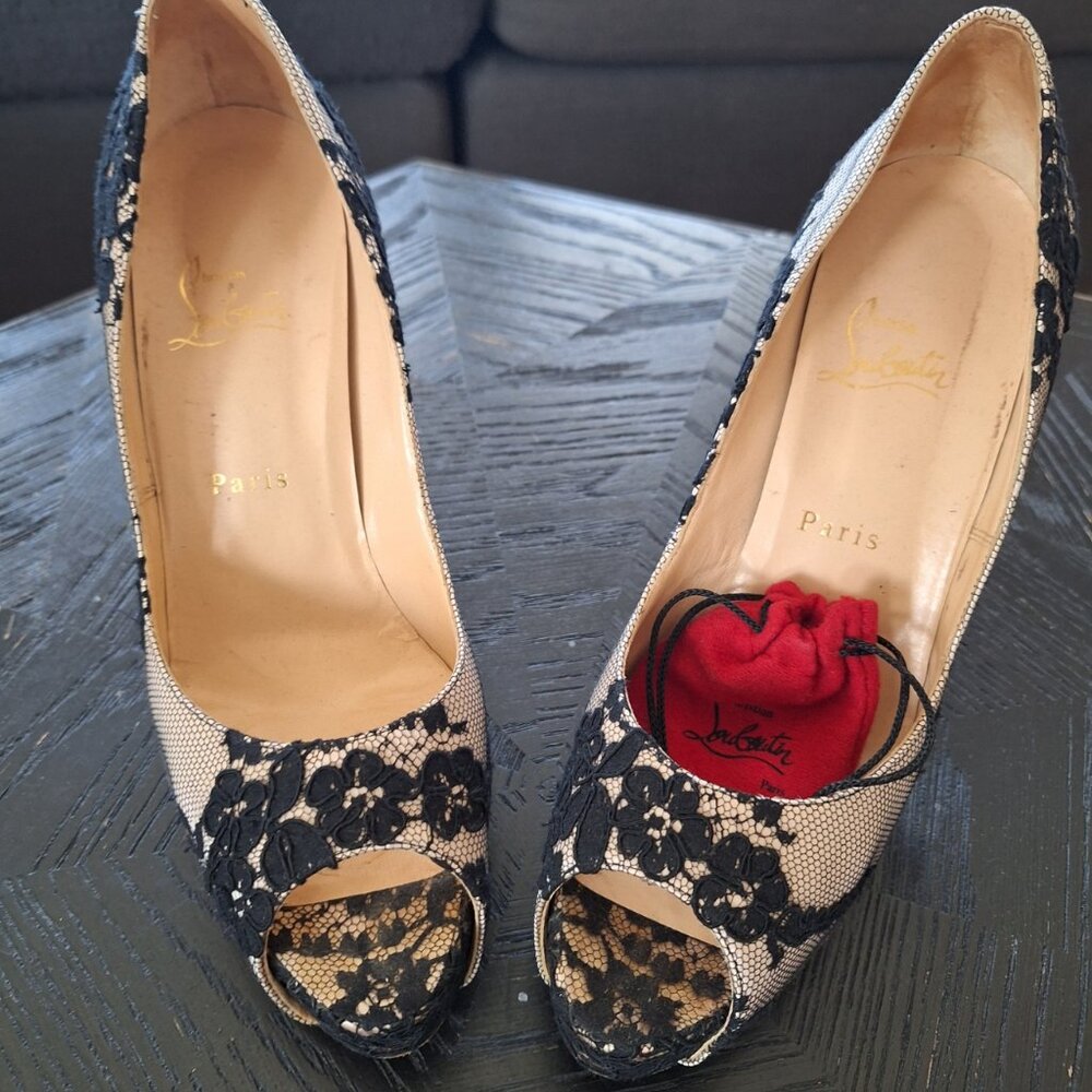 Christian Louboutin Lace shoes